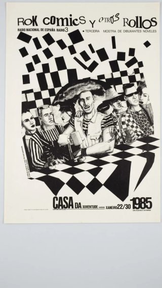 Cartel Rok Comics y otros rollos 1985