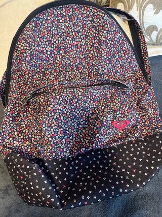 Mochila Roxy Estampada.