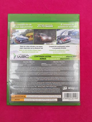 Videojuego Xbox One WRC 6