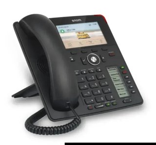 Teléfono Fijo Snom D785 Negro