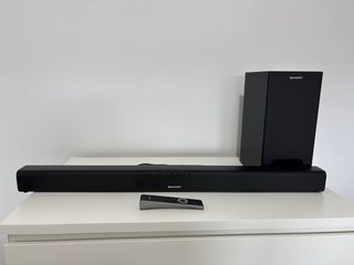 Barra de Sonido Sharp con Subwoofer