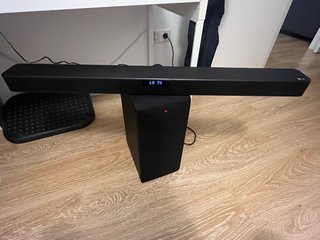 Barra de sonido LG SN4 (subwoofer no conecta)