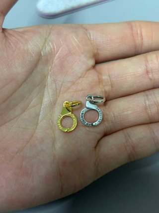 Set 2 Charms Pandora Esposas