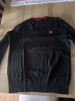 Jersey Fred Perry Negro