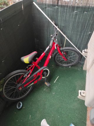 Bicicleta Infantil Roja