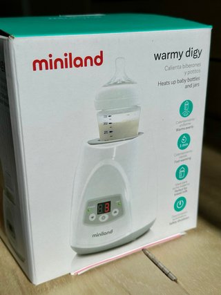 NUEVO Calienta Biberones Miniland Warmy Digy