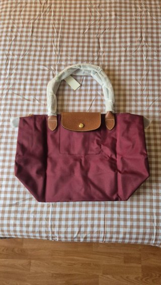Bolso Longchamp granate