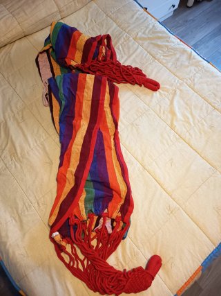 Hamaca Multicolor de Tela