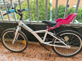Bicicleta Infantil Btwin Blanca