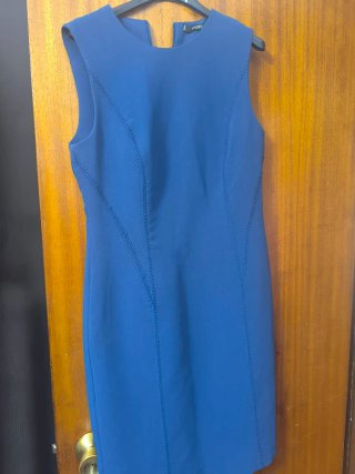 Vestido Azul Mango