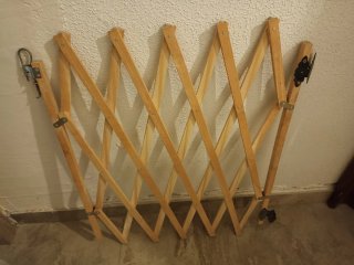 Valla de Seguridad Infantil de Madera