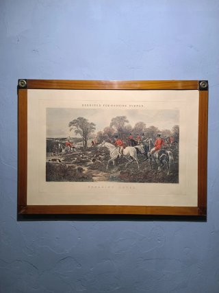 Grabado Herring's Fox-Hunting Scenes