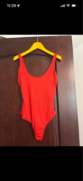 Body Rojo de Mujer