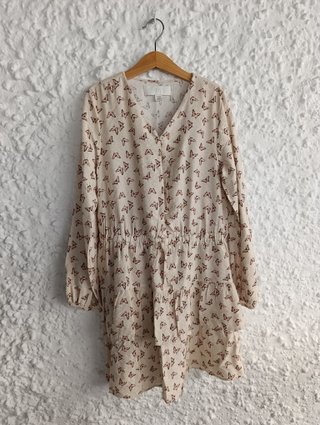 Vestido Niña Estampado Mariposas 10-12 Años