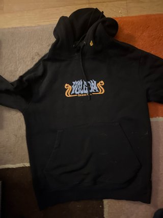 Sudadera Volcom Negra Talla XS