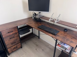 Escritorio en L con Cajonera
