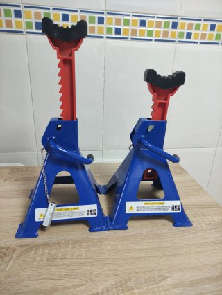 Juego de 2 Caballetes de Coche 3 Toneladas
