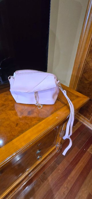 Bolso de hombro Rosa