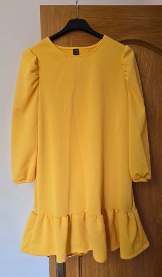 Vestido Amarillo Shein Talla XL 44