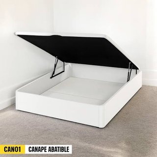 Cama con canapé y colchón incluido en oferta