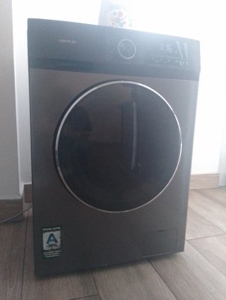 Lavadora Cecotec 10kg Gris