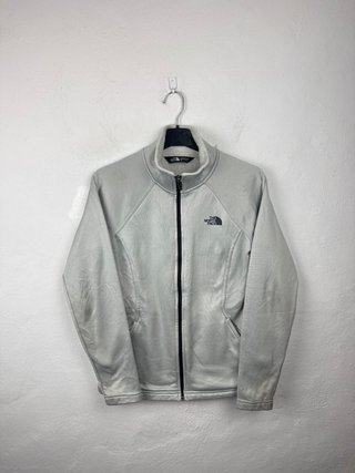 The North Face Grey Full Zip Hoodie Sweatshirt