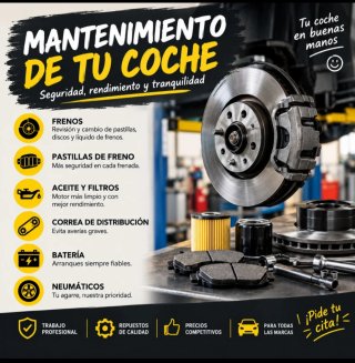Mantenimiento de vehículos a Domicilio