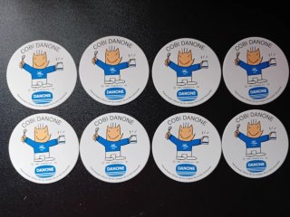 Lote Pegatinas Cobi Danone JJOO Barcelona 92