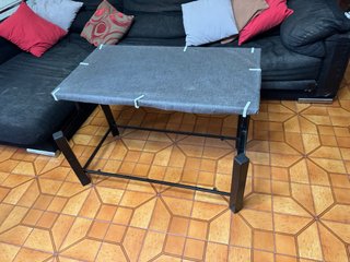 Mesa de centro elevable