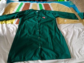 Bata de trabajo Dhul verde