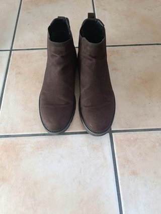 Botines Marrones Estilo Chelsea talla 42 grande