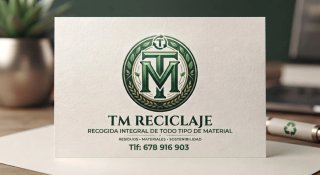Recogida de todo tipo de material reciclable