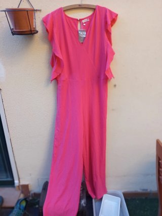 Mono Largo Rosa Talla M
