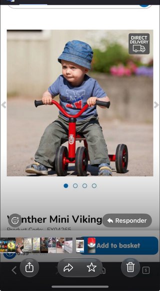 Bicicleta para niños