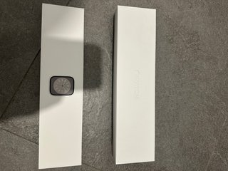 Caja de Apple Watch