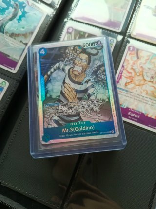 Carta One Piece Card Game Mr.3 (Galdino)