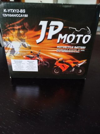 Batería para Moto JP Moto K-YTX12-BS