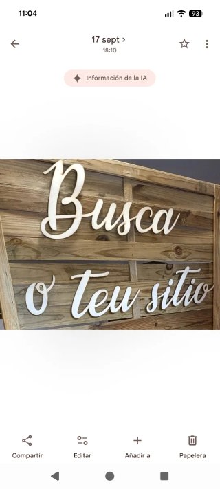 Letras de madera decorativas