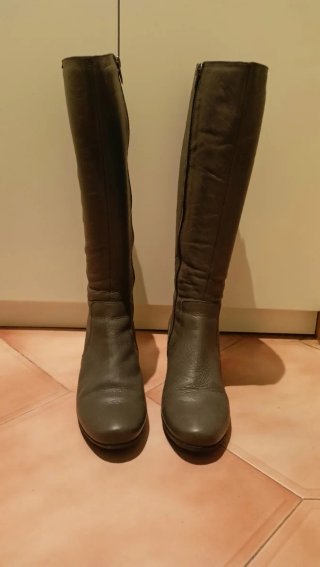 Botas Altas Callaghan Grises Talla 39