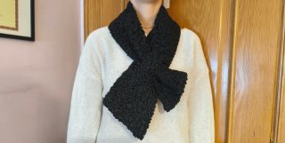 Cuello de Astracán Negro