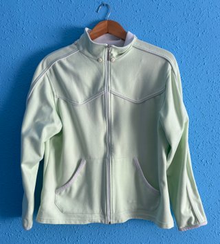 Chaqueta de chándal verde