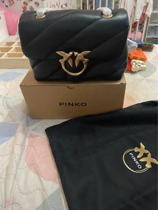 Bolso PINKO de piel negro