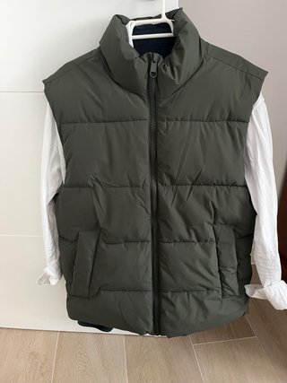 Chaleco Acolchado Verde Oliva