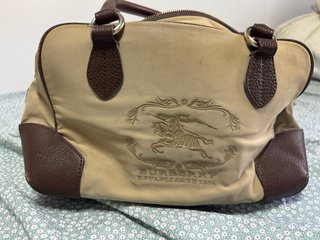 Bolso Burberry Beige y Marrón