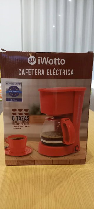 Cafetera Eléctrica iWotto Roja