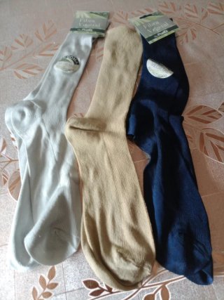 Set de 3 Pares de Calcetines de Fibra Vegetal
