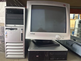 Lote PC Retro HP Compaq y Monitor CRT Proview