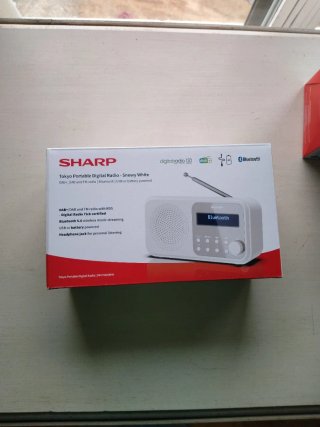 Radio Portátil Digital Sharp DR-P420