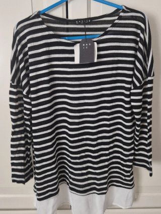 Jersey Stradivarius a rayas
