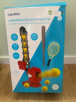 Juego Lanzapelotas Automático 2 en 1